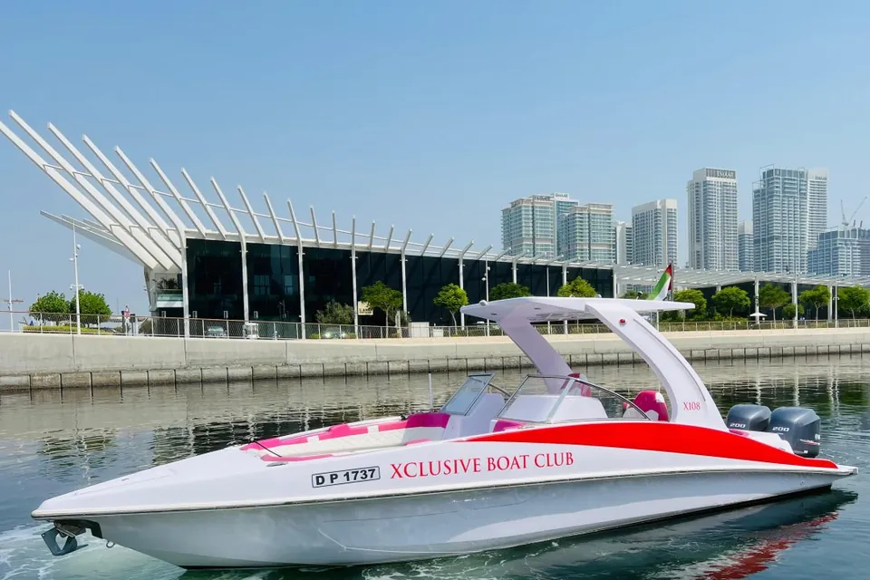 X108 Al Khattal boat at Dubai Harbour, Dubai