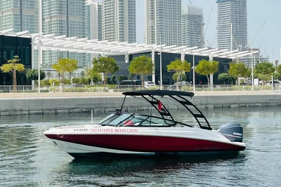 X72 Regal 21 boat at Dubai Harbour, Dubai