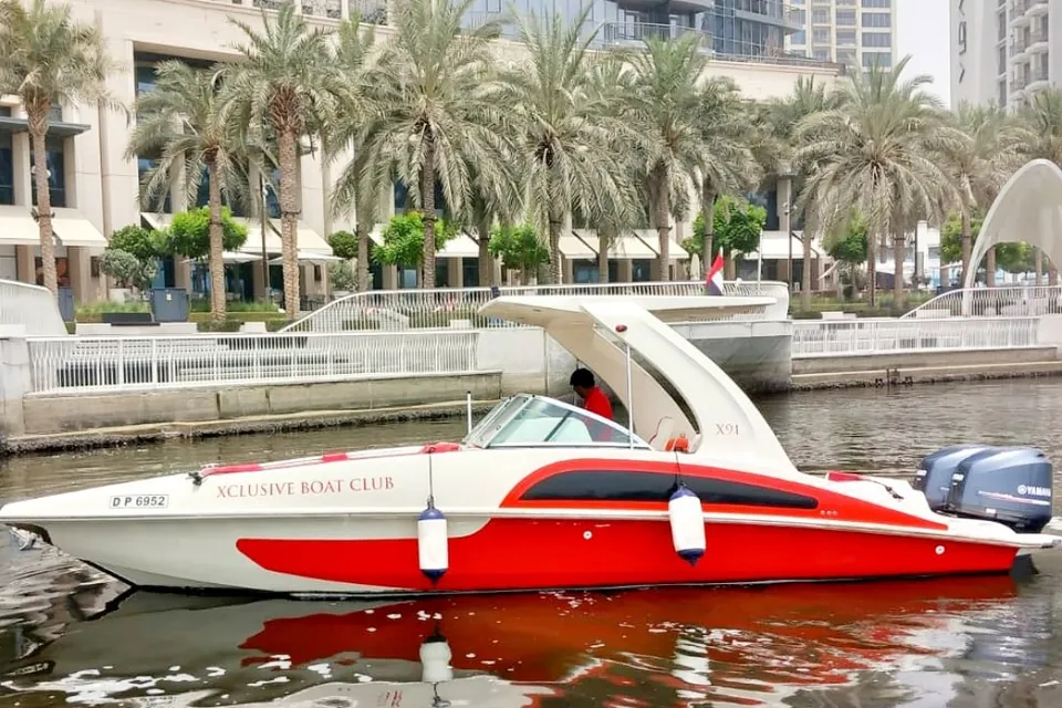 X91 Al Khattal boat at Vida Creek, Dubai