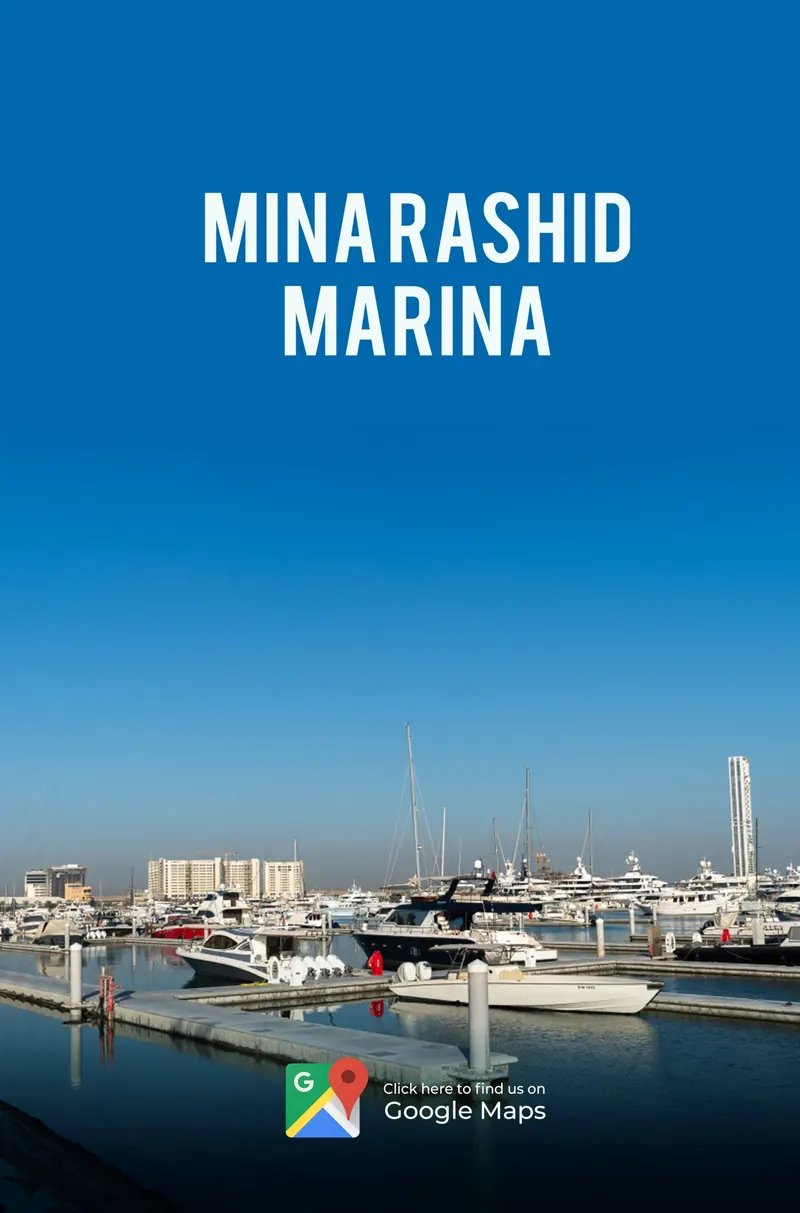 Mina Rashid Marina — Xclusive Boat Club marina