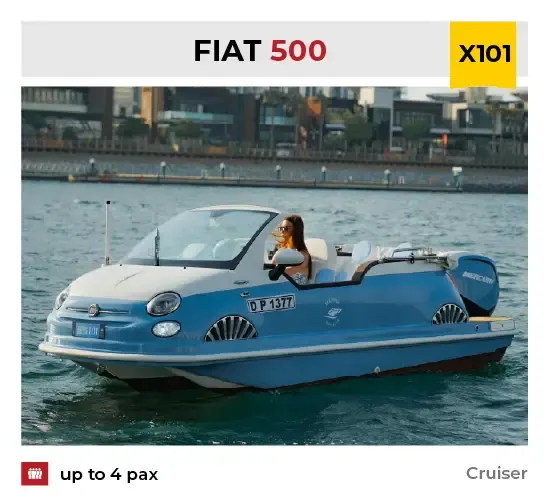Xclusive Boat Club boat X101 at Creek Harbour, Dubai