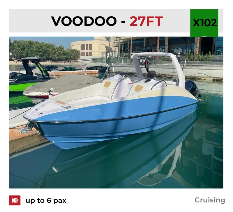 Xclusive Boat Club boat X102 at Yas Marina, Abu Dhabi