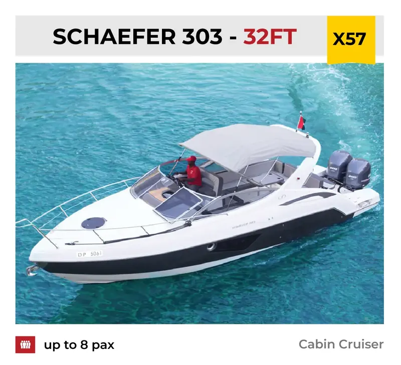 Xclusive Boat Club boat X57 at Dubai Marina, Dubai