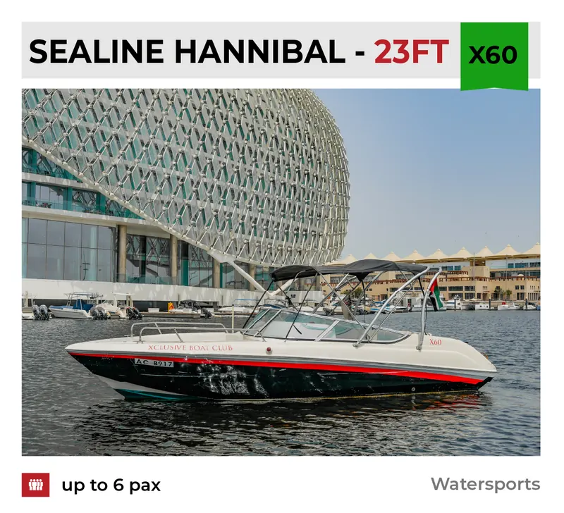 Sealine Hannibal 23ft watersports boat