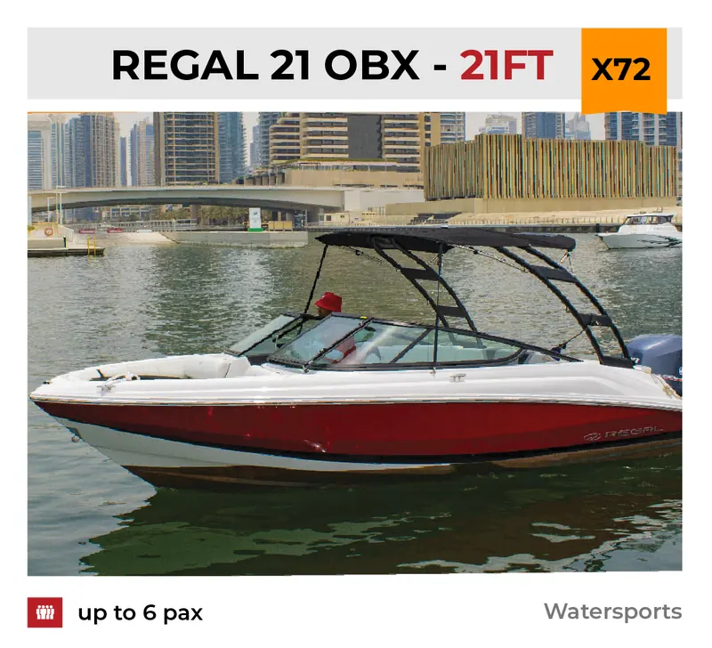 Xclusive Boat Club boat X72 at Dubai Harbour, Dubai