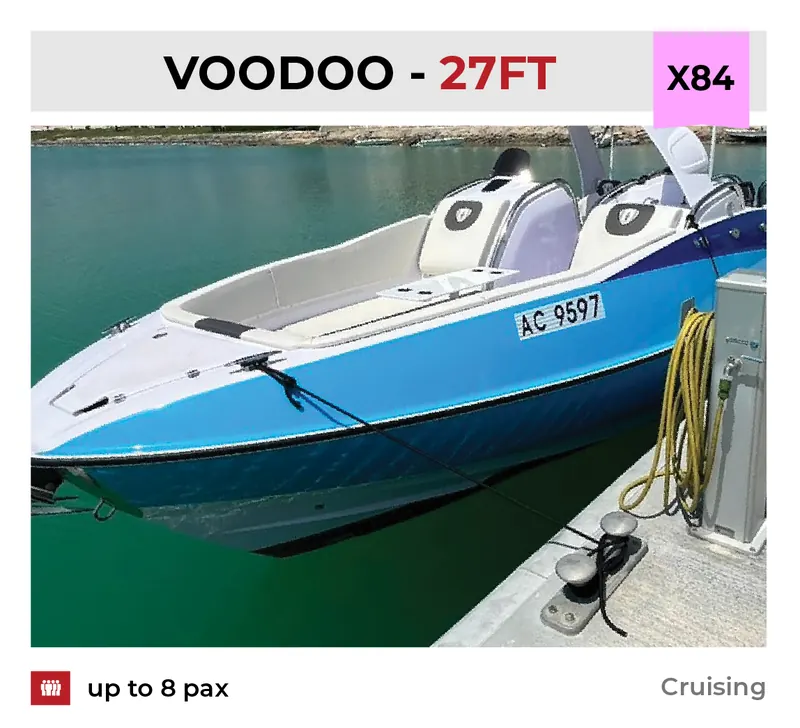 Xclusive Boat Club boat X84 at Al Bateen, Abu Dhabi