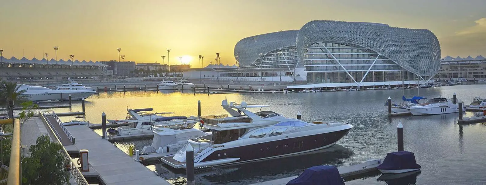 Xclusive Boat Club boats at Yas Marina, Abu Dhabi